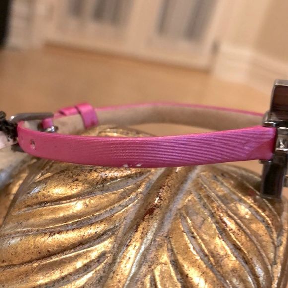 NWT Badgley Mischka Pink Rhinestone Watch - Picture 12 of 13